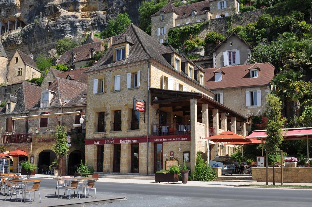 Auberge Des Platanes La Roque-Gageac Exterior foto
